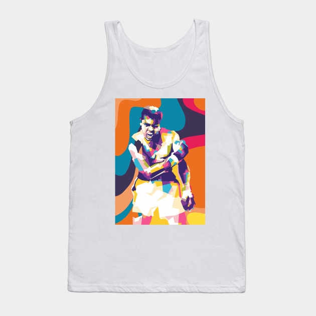 Muhammad Ali Color Tank Top by by fend